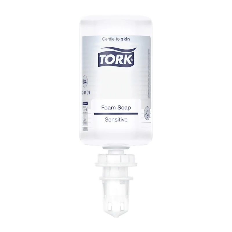 Tork 520701 Sensitive Hand-Schaumseife Premium S4 | Flasche (1 l)
