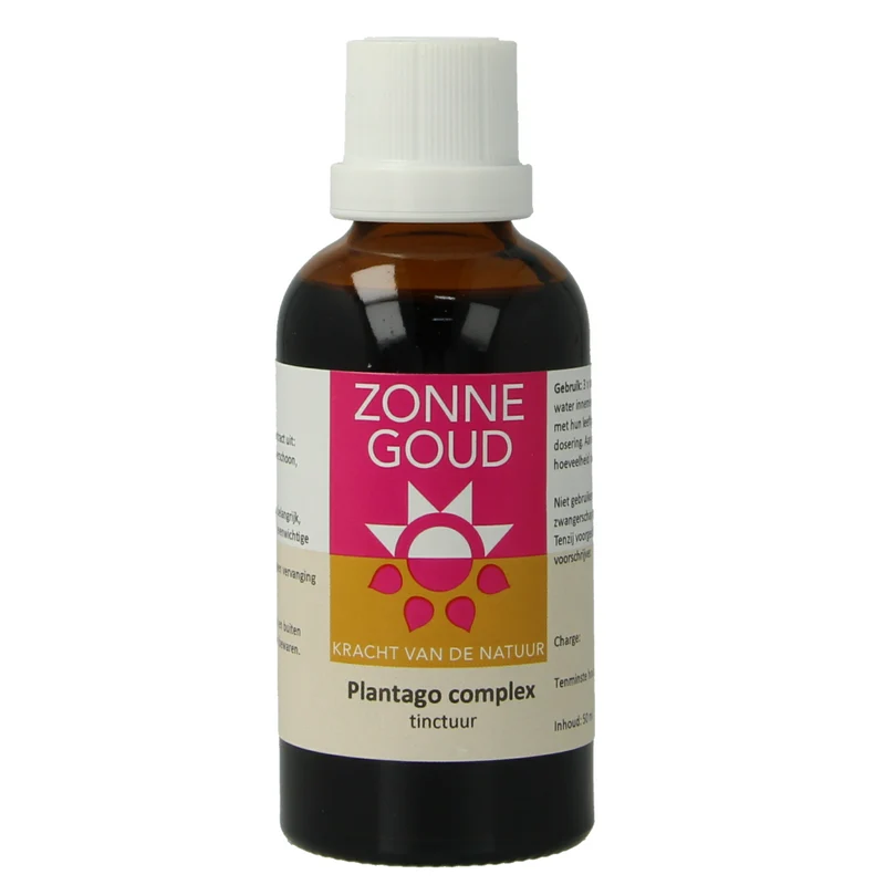 Zonnegoud Plantago complex 50 ml