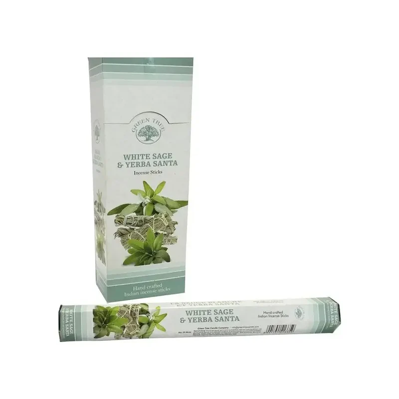 Green Tree Wierook yerga sante & white sage 20 stuks
