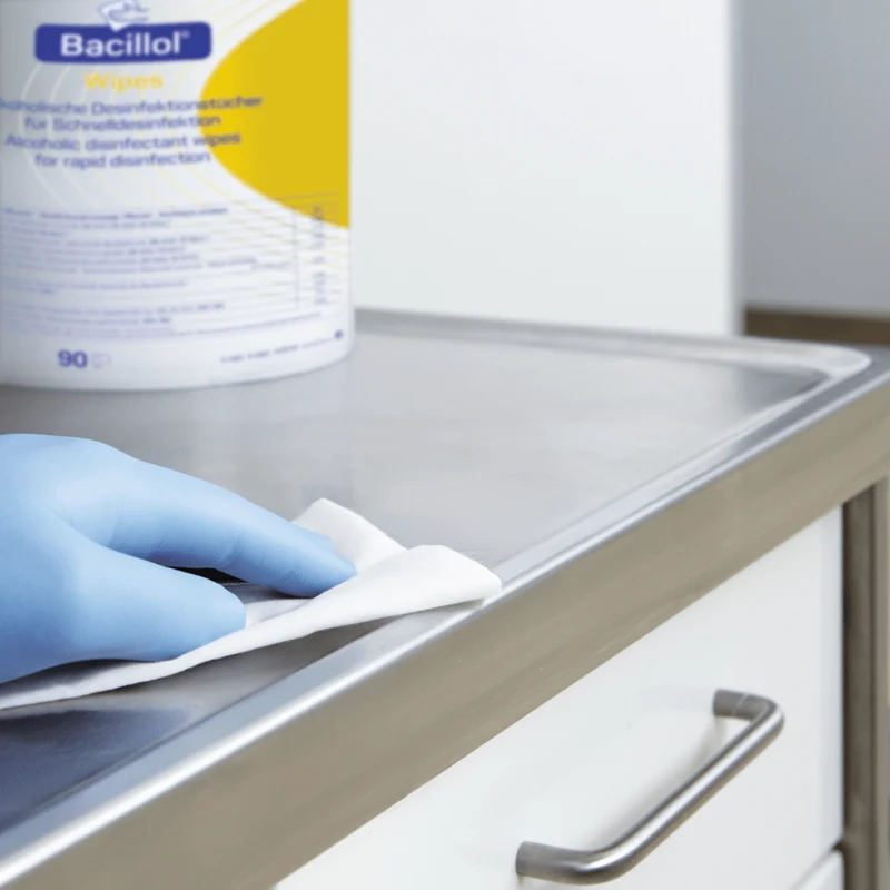Hartmann Bacillol® Wipes Desinfektionstücher, Standbodenbeutel, 90 Tücher | Stück (1 Stück)