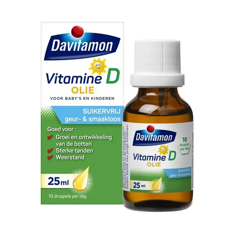 Davitamon Vitamine D olie 25 ml