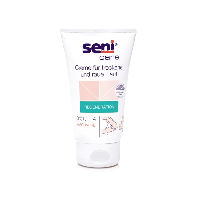 Seni Care Creme für trockene und raue Haut mit 10% Urea, 100 ml Tube | Packung (100 ml)