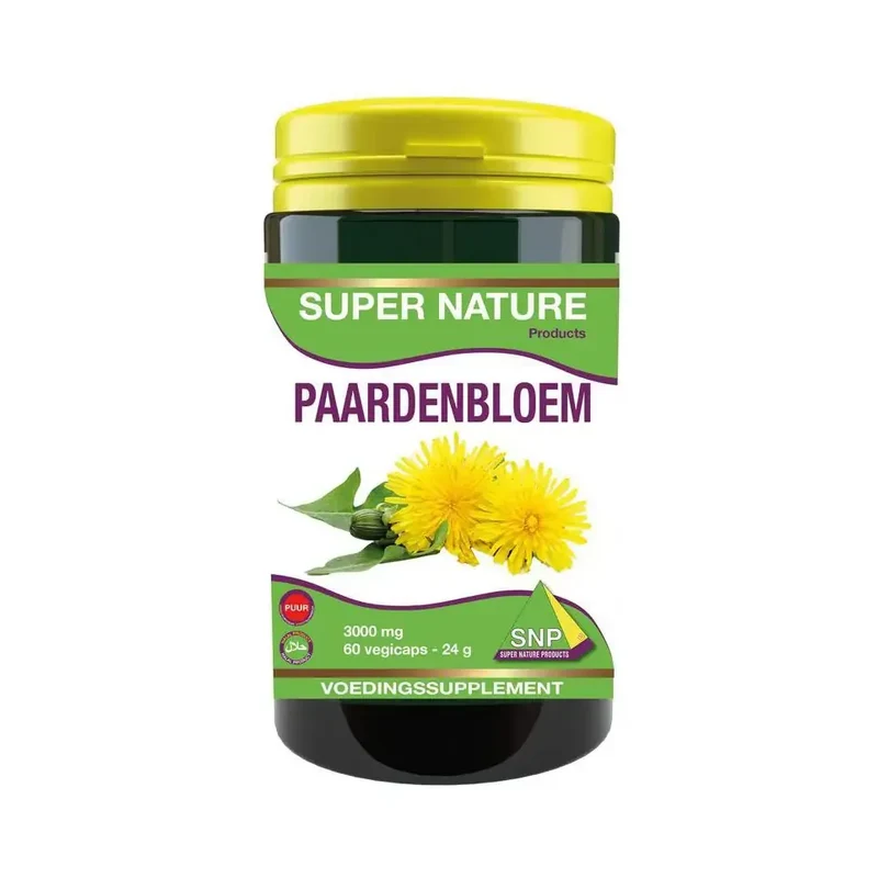 SNP Paardenbloem extra forte 3000 mg puur 60 capsules