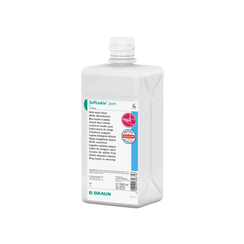BBraun Softaskin pure 1000 ml-SpenderflascheB. Braun Softaskin® pure 1 Liter Spenderflasche | Flasche (1000 ml)