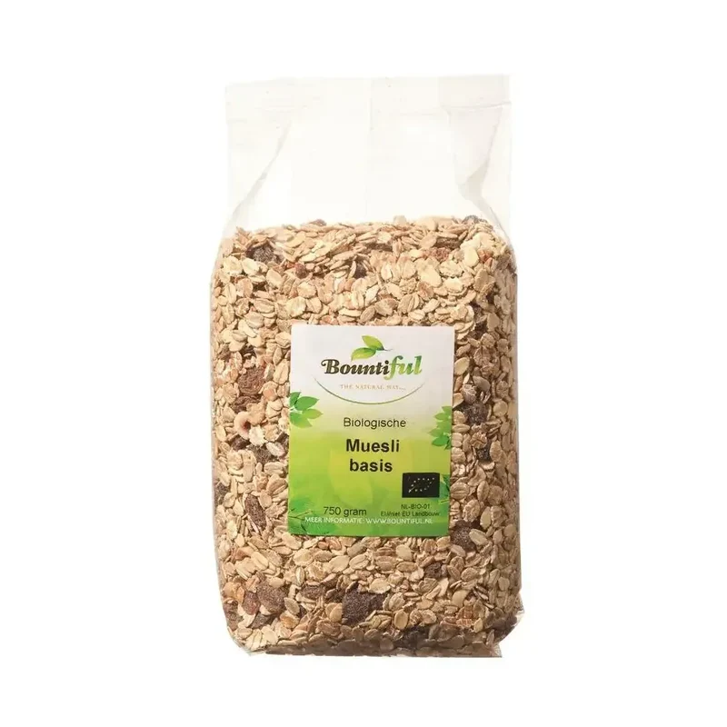 Bountiful Muesli basis 750 gram