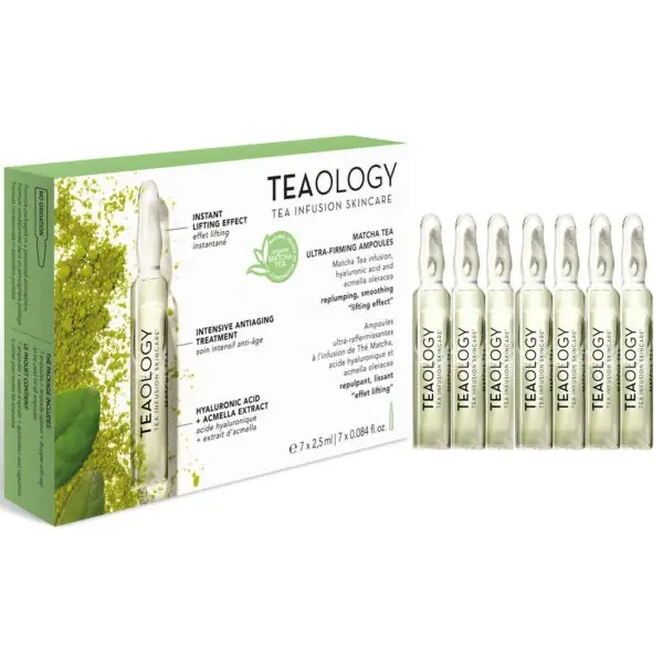 Teaology Matcha tea ultra firming ampoules 7 stuks