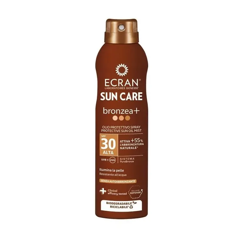 Ecran Sunnique sun care oil spray SPF30 250 ml