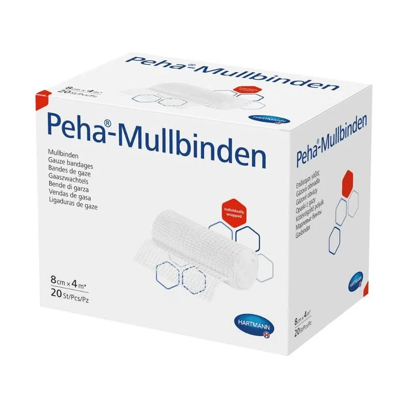 Hartmann Peha®-Mullbinden, einzeln verpackt - 20 Stück