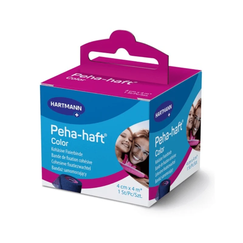 Hartmann Peha-haft Color elastische Fixierbinde, blau