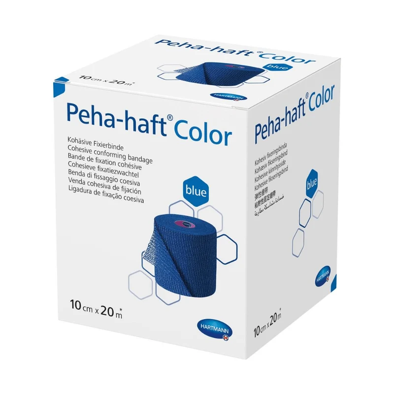 Hartmann Peha-haft Color elastische Fixierbinde, blau