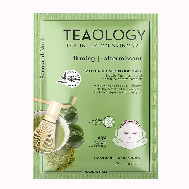 Teaology Matcha tea superfood mask