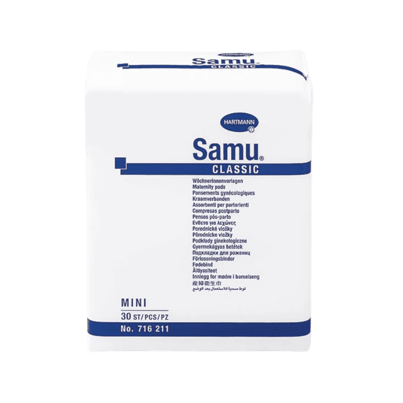 Hartmann Samu® Classic Mini Wöchnerinnen Vorlage | Packung (20 Stück)