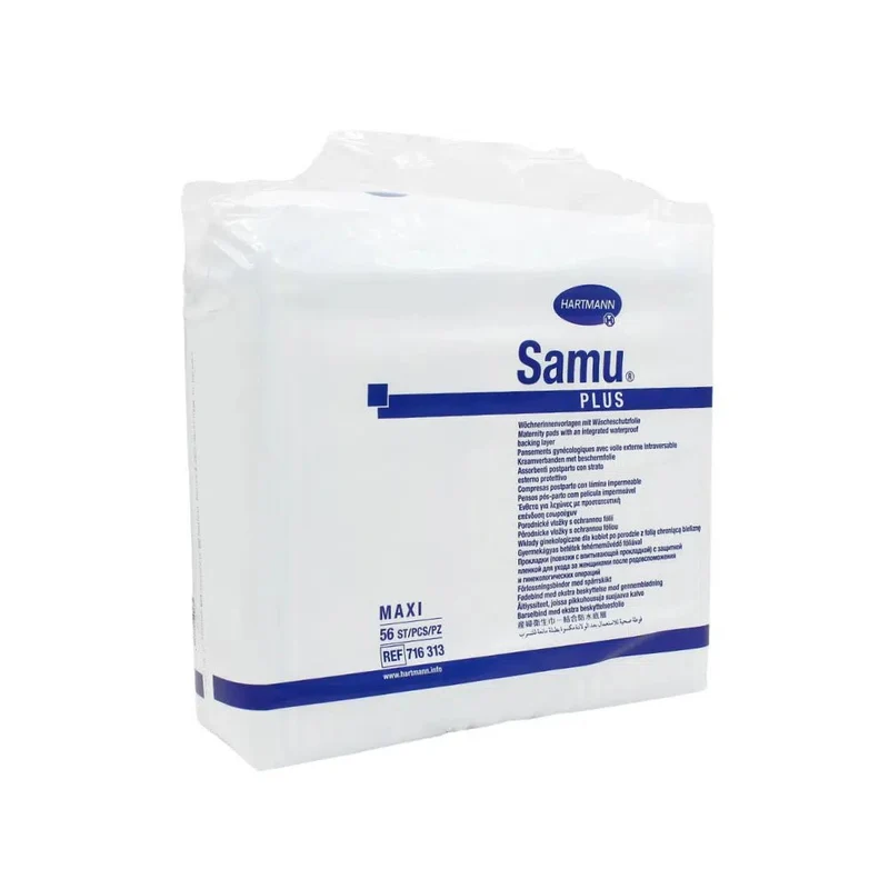 Hartmann Samu® Plus Maxi Wöchnerinnen Vorlage | Packung (56 Stück)