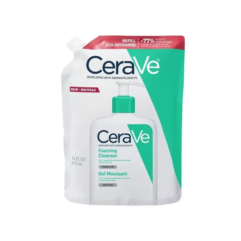 Cerave reiniggel schuim navul 473 ml