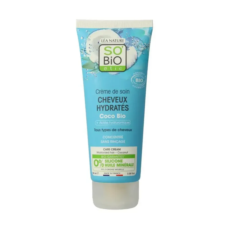 So Bio Etic Leave in haarmasker coco hyaluronic acid 100 ml