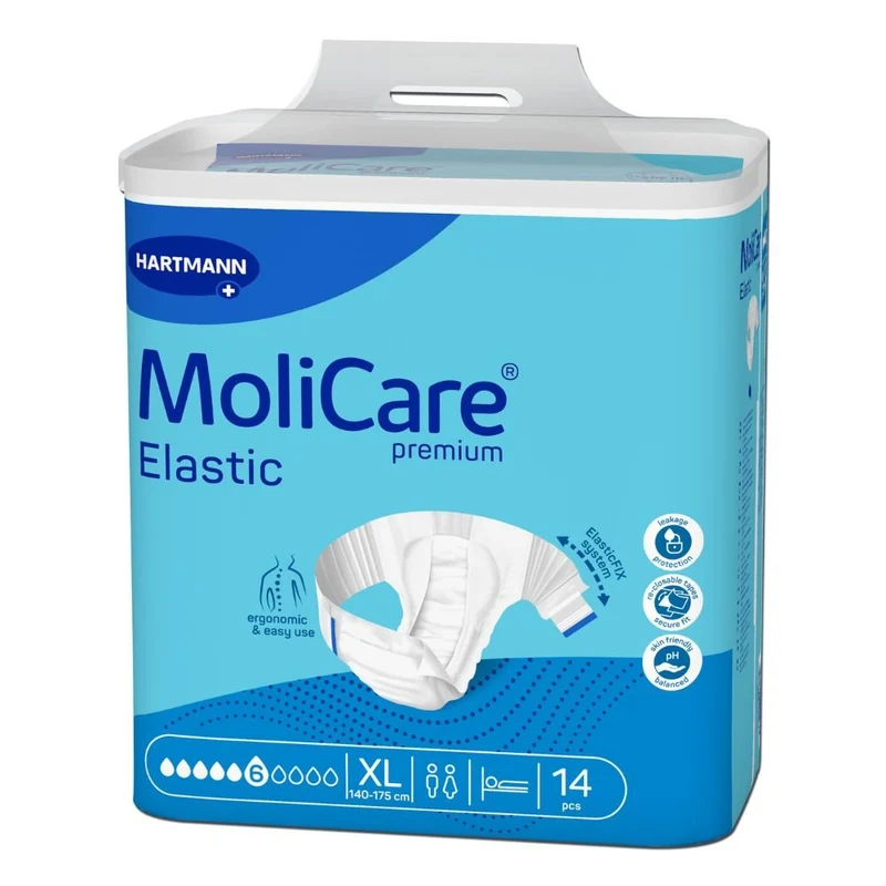 Hartmann MoliCare® Premium Elastic, 6 Tropfen - Größe S-XL