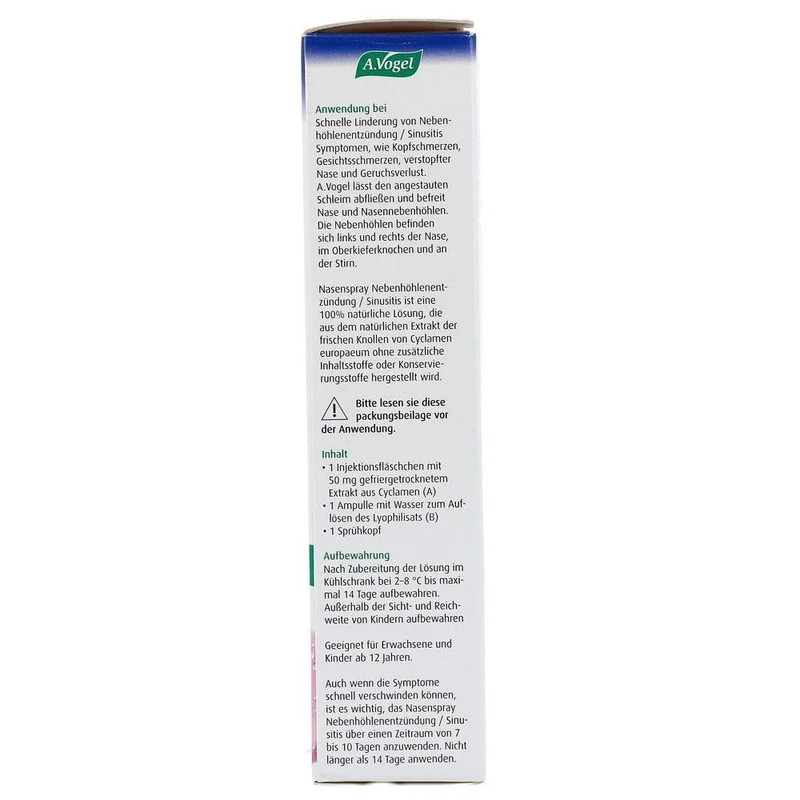 A Vogel Neusspray bijholteontsteking 30 ml