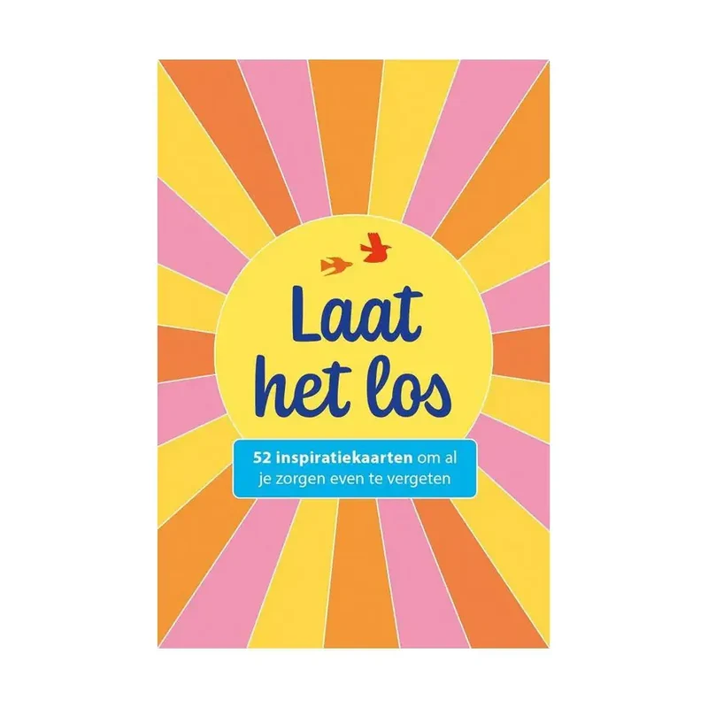 Laat het los inspiratiekaarten