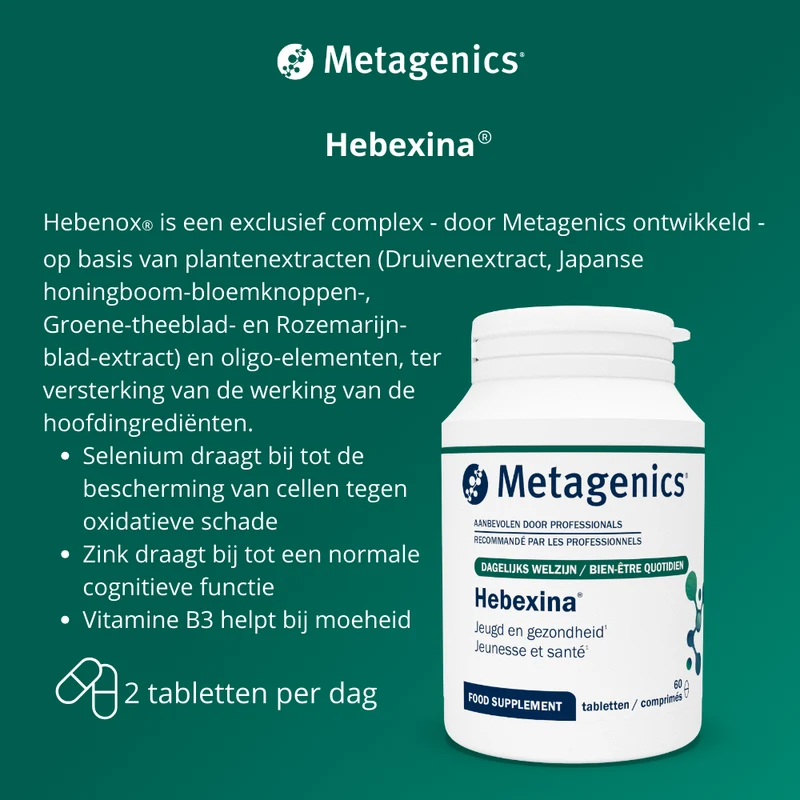 Metagenics Hebexina 60 capsules
