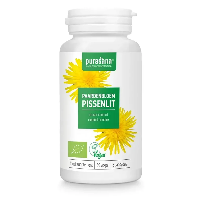 Purasana Paardenbloem extract 250 mg bio 90 vcaps