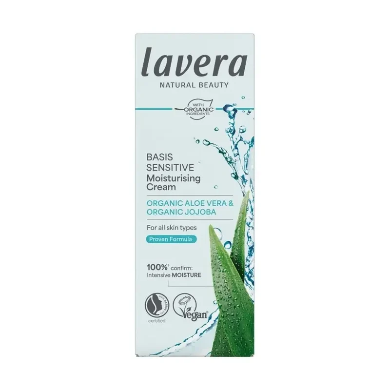 Lavera Basis sensitiv moisturising cream EN-IT 50 ml