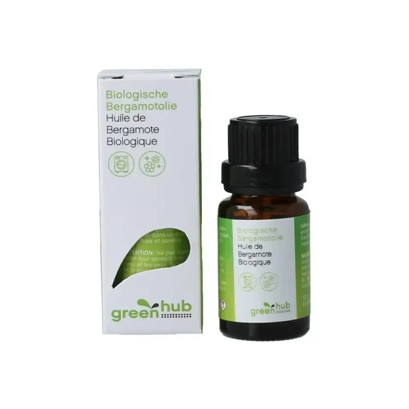Greenhub Bergamot etherische olie biologisch 10 ml
