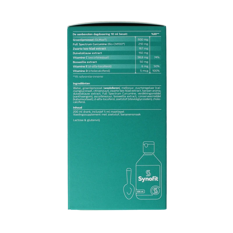 Synofit GLMax® Groenlipmossel vloeibaar 200 ml