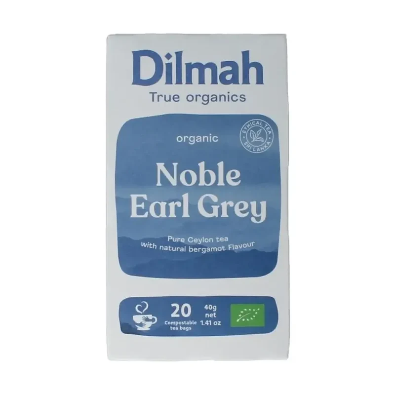 Dilmah Noble earl grey biologisch 20 zakjes