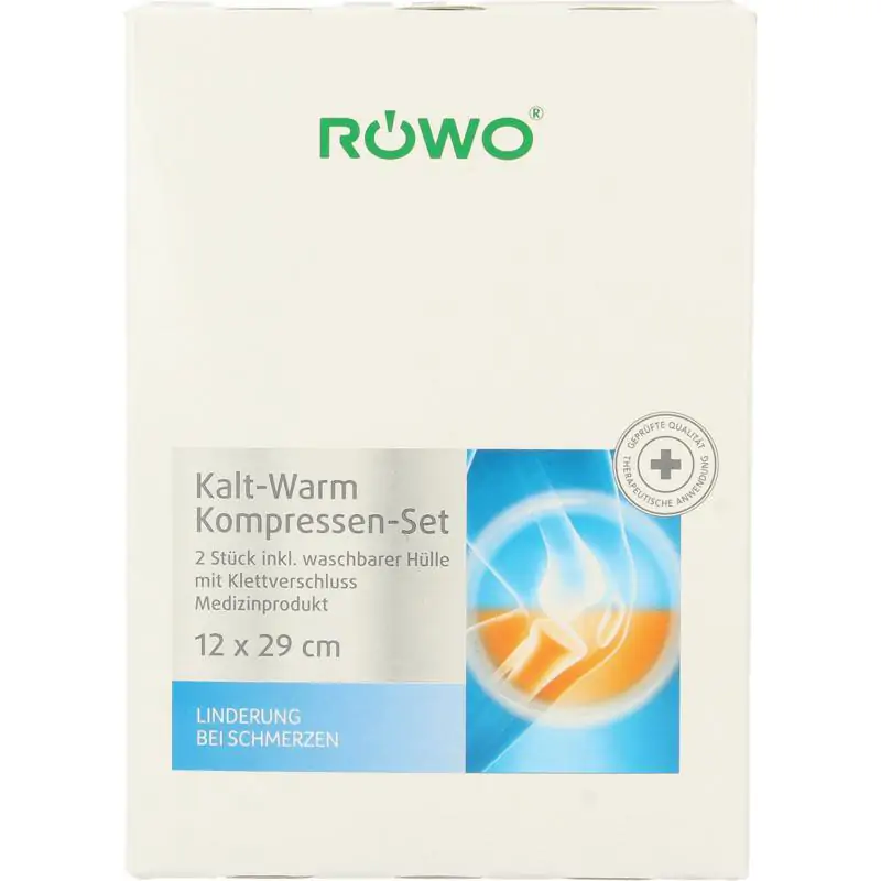 Rowo Hot coldpack 12 x 29cm 2 stuks