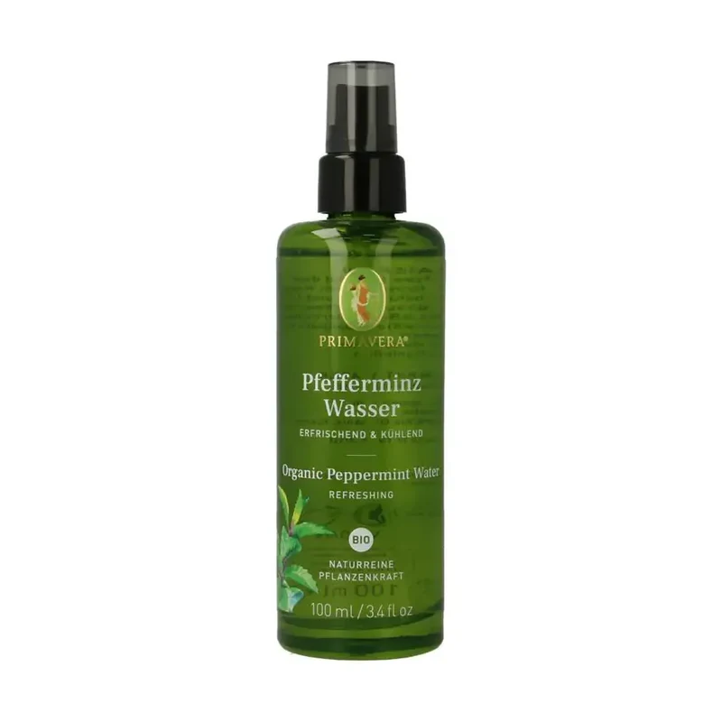 Primavera Peppermint water biologisch 100 ml
