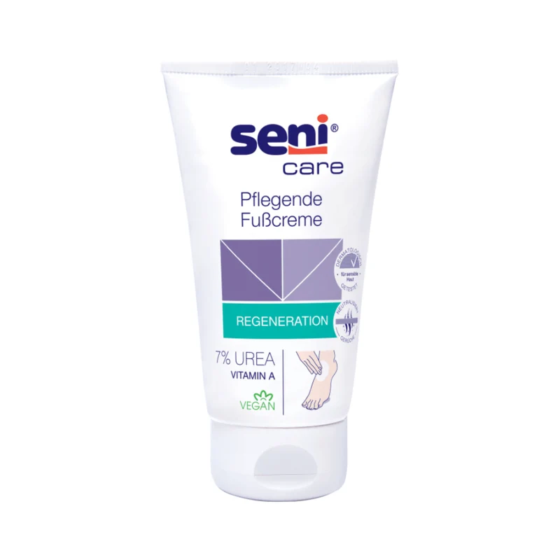 Seni Care Pflegende Fußcreme mit 7% Urea - 100 ml | Packung (100 ml)