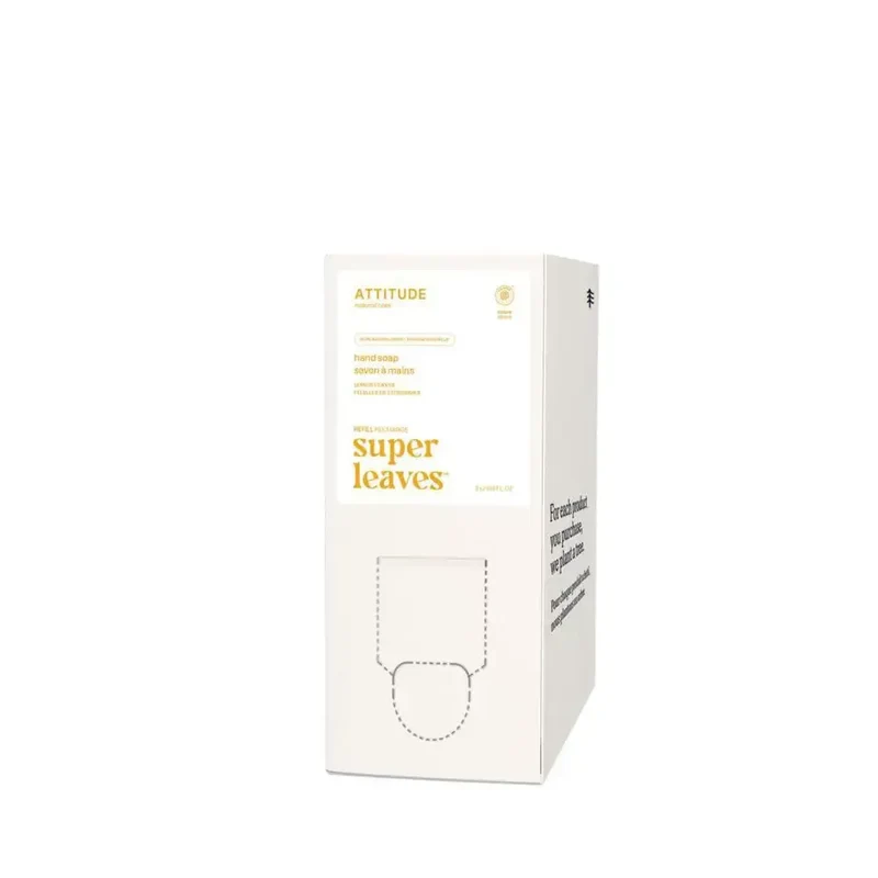 Attitude Super leaves handzeep olive leaves eco refill 2 liter
