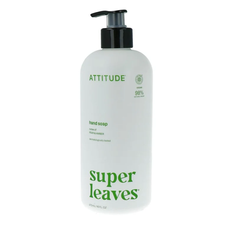 Attitude Super leaves handzeep olive leaves 473 ml