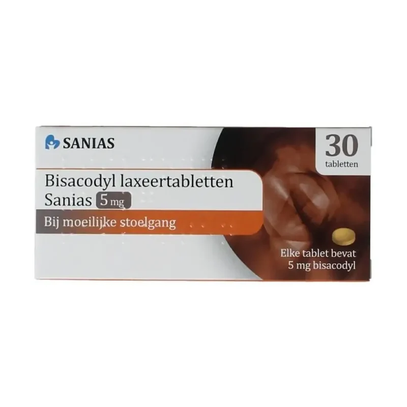 Sanias Bisacodyl 5mg 30 tabletten