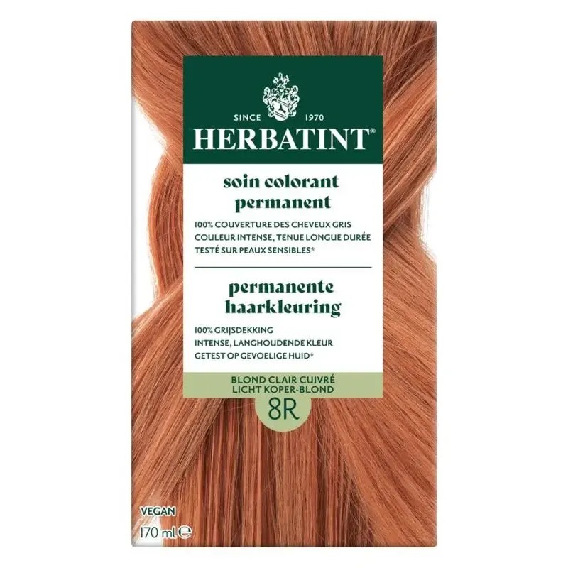 Herbatint 8R Licht koper blond 170 ml