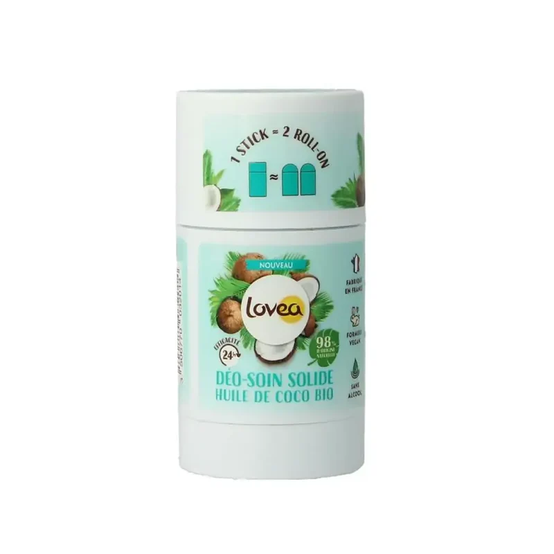 Lovea Solid deo care coconut oil organic 50 gram