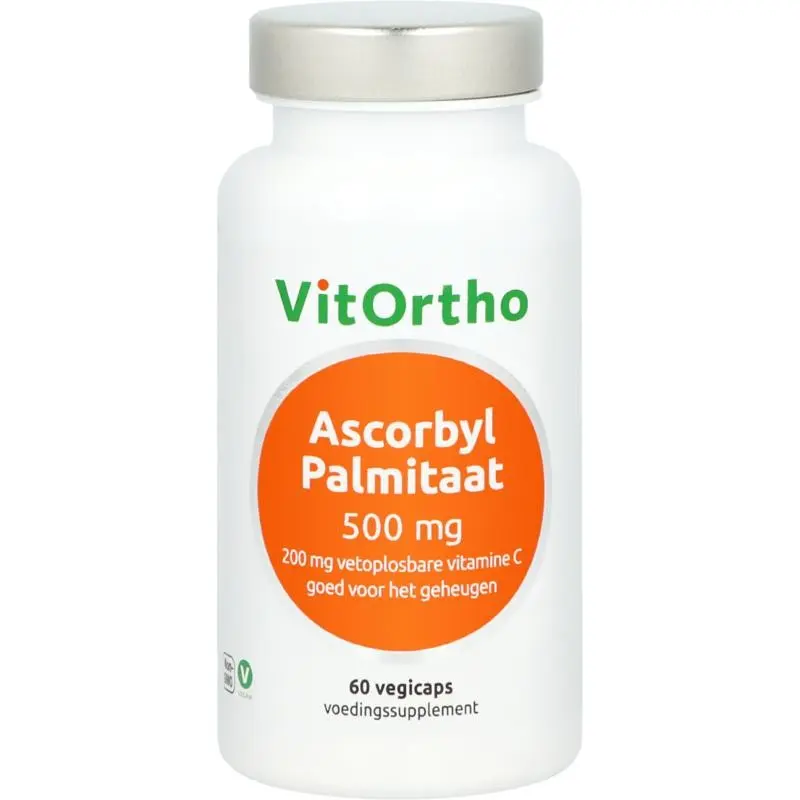 Vitortho Ascorbyl palmitaat 500 mg 60 vcaps