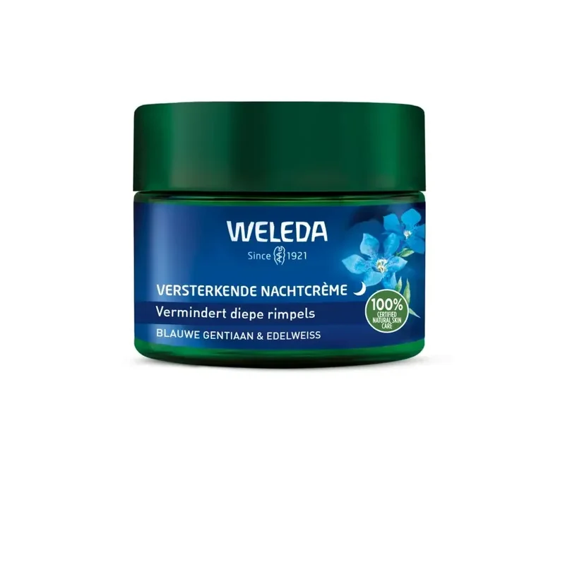 Weleda Blauwe gentiaan & edelweiss versterkende nachtcreme 40 ml