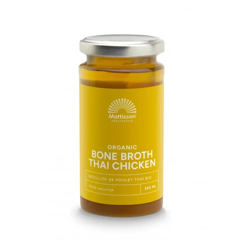 Mattisson Biologische Thai Chicken Bone Broth 240 ml