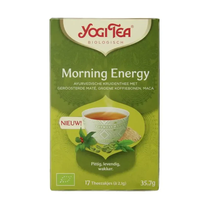 Yogi Tea morning energy biologisch 17 stuks