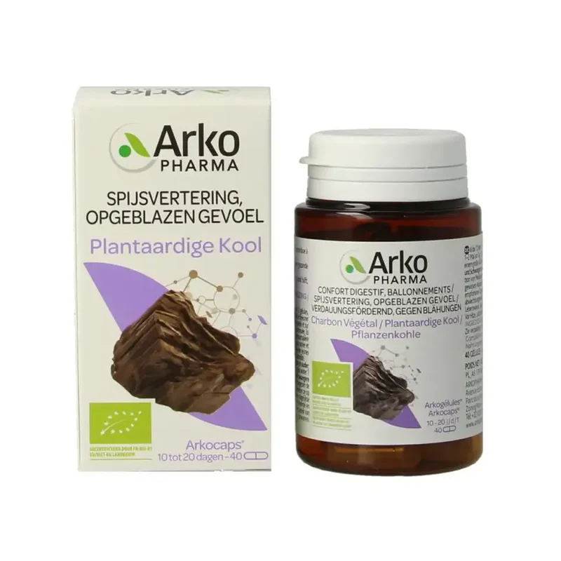 Arkopharma Arkocaps Plantaardige kool 40 capsules
