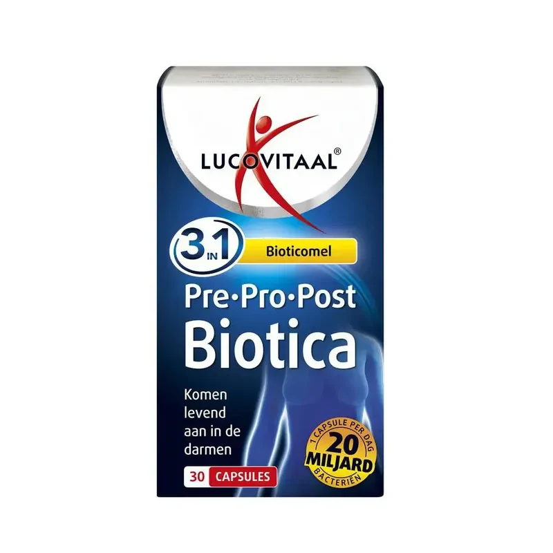 Lucovitaal Pre pro post biotica 30 capsules