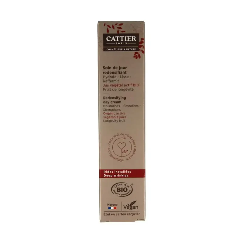 Cattier Dagcreme verstevigend 50 ml