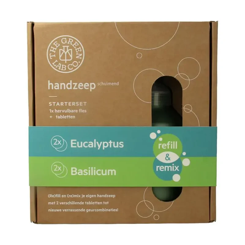 The Green Lab Co handzeep startset eucal & basil