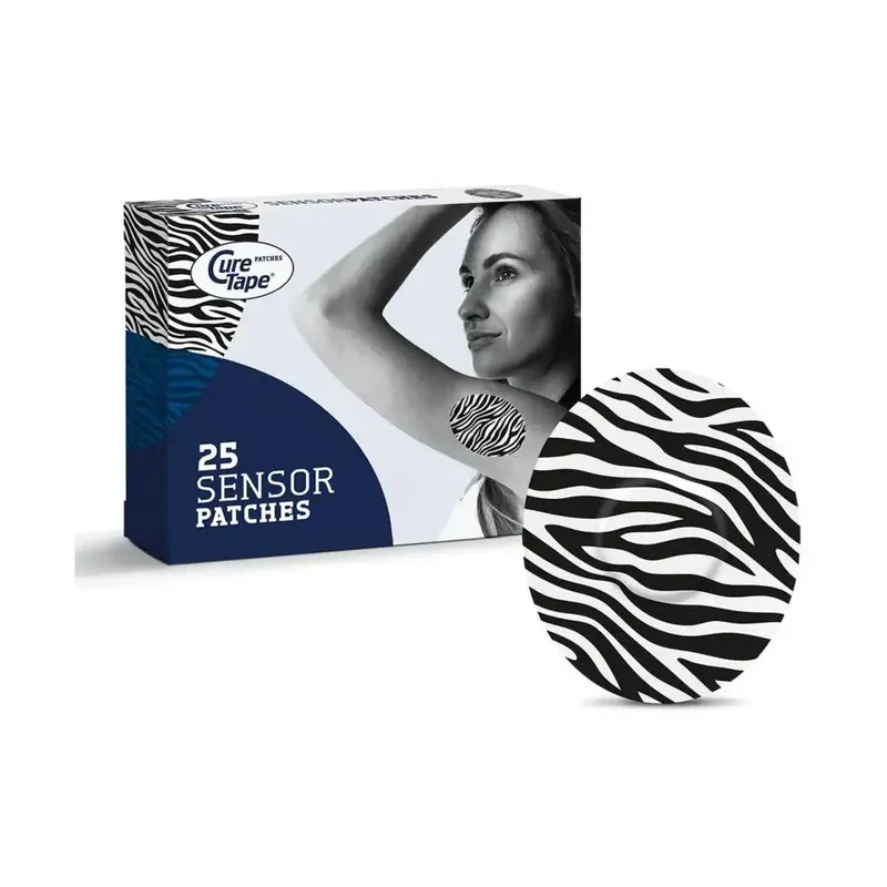 Curetape Sensor patch zebra 25 stuks