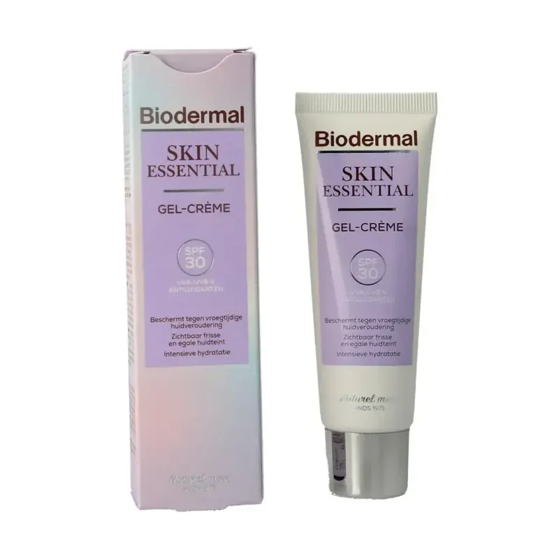 Biodermal Skin essential gelcreme SPF30 50 ml