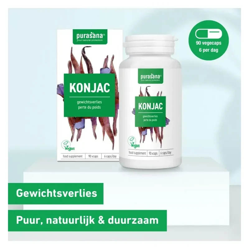 Purasana Konjac extract 530 mg 90 vcaps