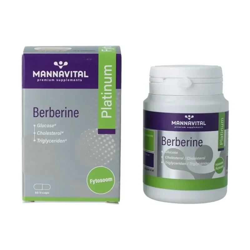 Mannavital Berberine platinum 60 vcaps