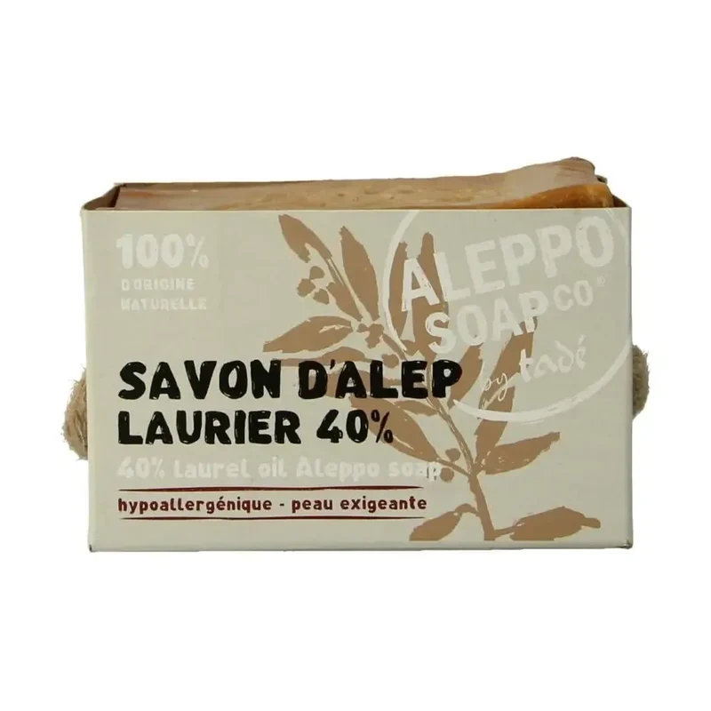 Aleppo Soap Co Aleppo zeep 40% 200 gram