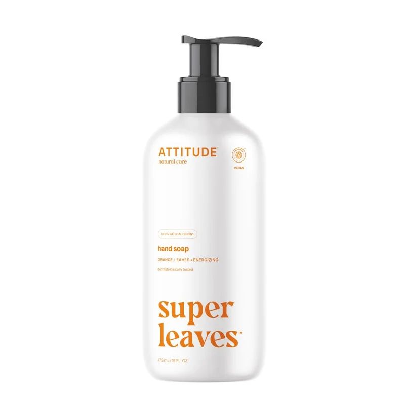 Attitude Super leaves handzeep orange leaves 473 ml
